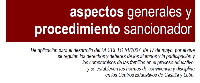 Aspectos generales y procedimiento sancionador