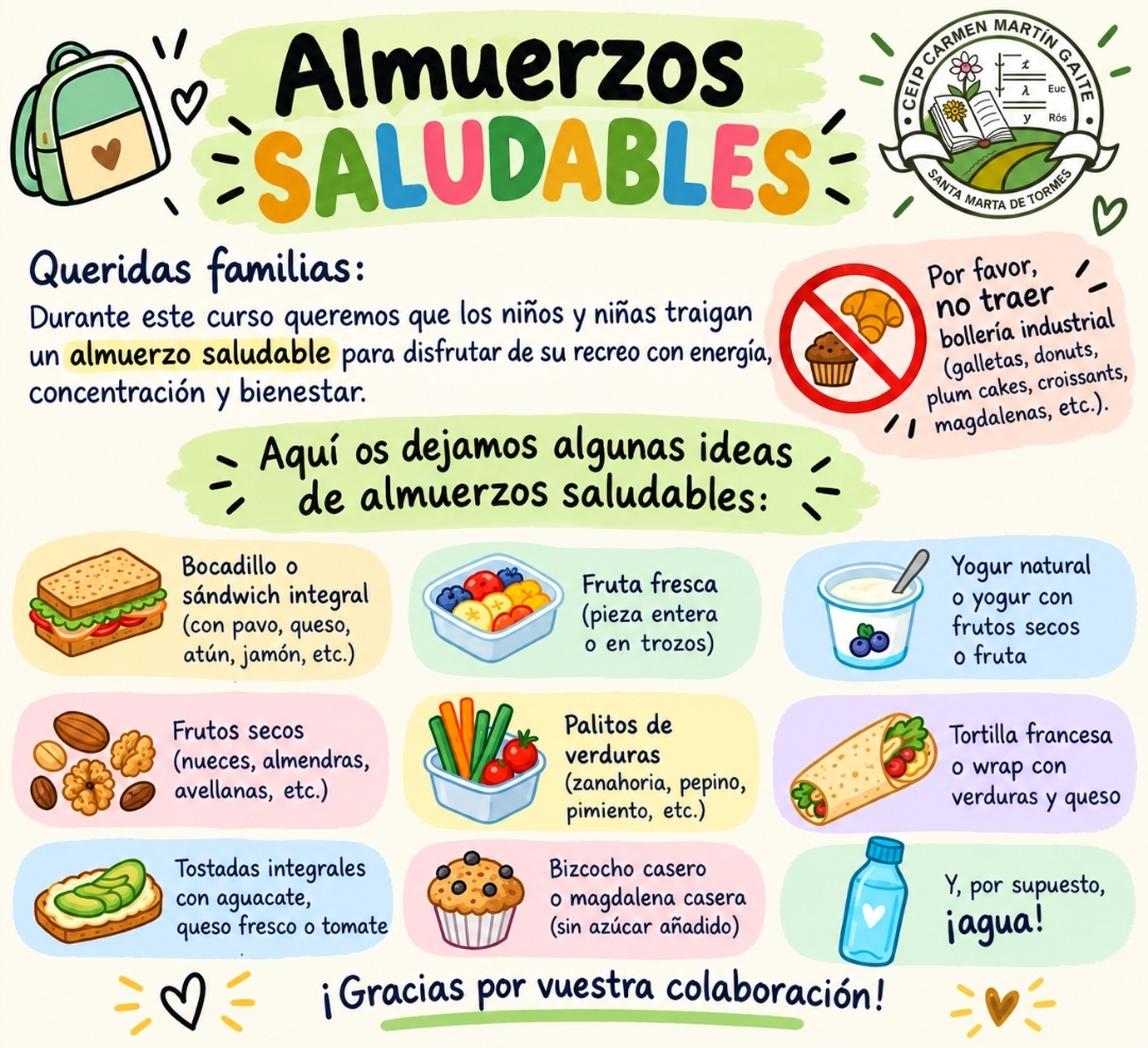 Almuerzos saludables